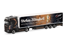 Herpa 321013 - H0 - Scania CS 20 HD Kühlkoffer-Sattelzug Stefan Klingbeil